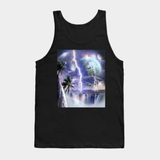 Space Lightning Tank Top